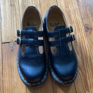 Mary Jane double strap doc martens